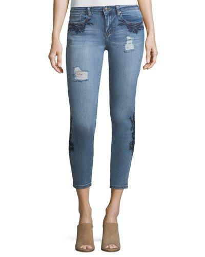 Elsie Embroidered Crop