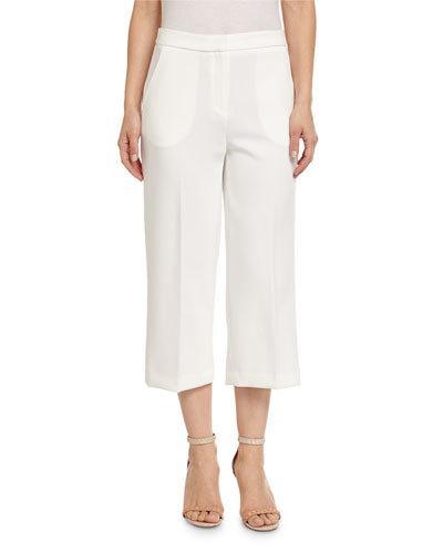 High-waist Crop Pants, Ivory Igloo