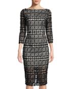 Boat-neck Lace