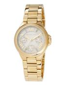 33mm Camille Chronograph Bracelet Watch, Gold