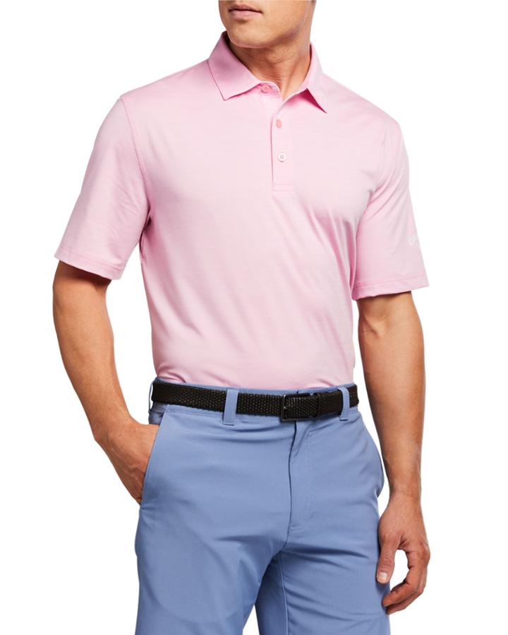 Men's Space-dyed Polo
