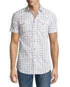 Mini Star-print Short-sleeve
