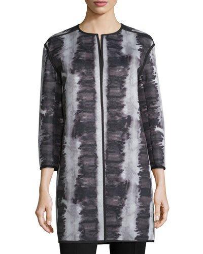 Vida Impression-print Topper, Black