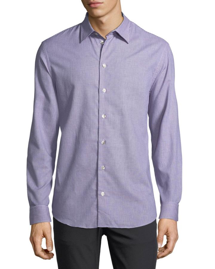 Neat Mini-gingham Cotton