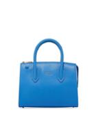 Pin Small Satchel Bag, Celeste