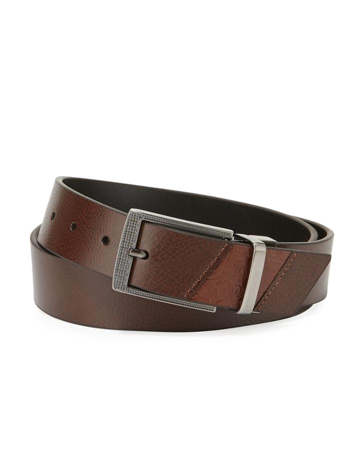 Leather Reversible Belt