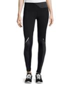 Marika Tek Momentum Colorblock Long Activewear Leggings, Black, Women's, Size: