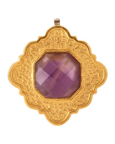 Ventana Light Amethyst Pendant, Purple