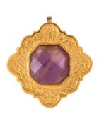 Ventana Light Amethyst Pendant, Purple