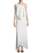 Ellie Chiffon Popover Gown, Ivory
