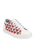 Scarpad Sp105 Pixel Heart Lace-up Canvas