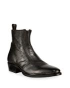 Men's Ludlow Vintage Leather Side-zip Ankle Boots
