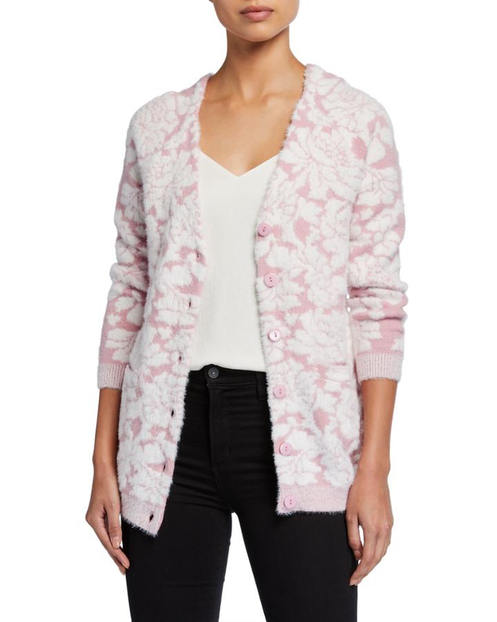 Chenille Sweater Cardigan