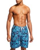 Men's Swami Yucca Leaf-printed