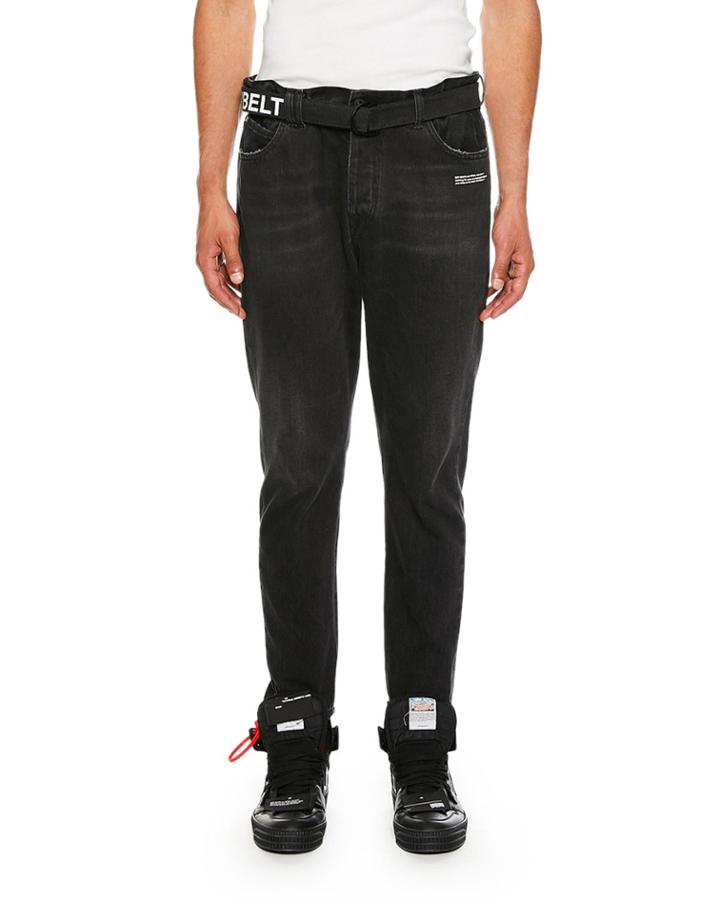 Men's Slim Low-crotch Pants