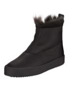 Men's Fur-top Ankle Boots