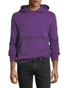 Checker-trim Hoodie