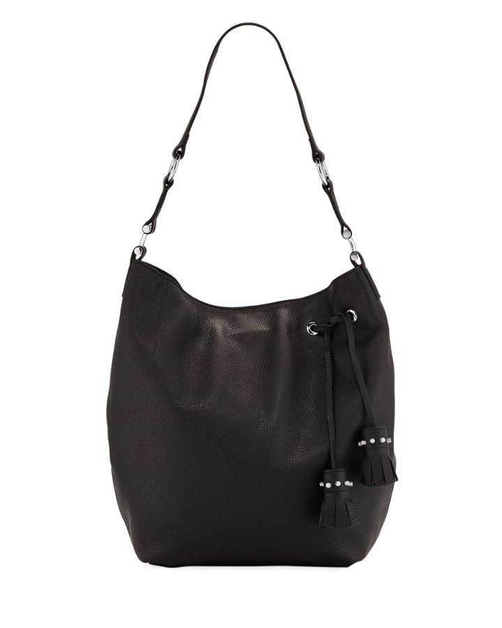 Kenna Leather Shoulder Hobo Bag