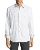 Men's Classic-fit Palm Leaf Woven
