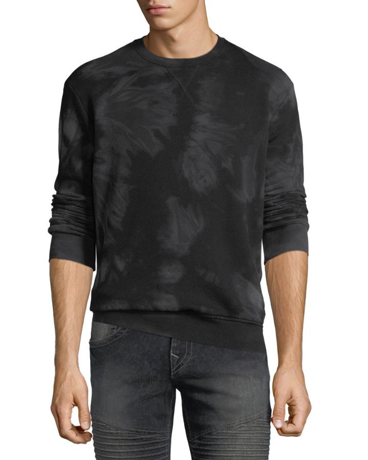 Men's Tie-dye Crewneck