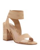 Elastic Ankle-strap Cork