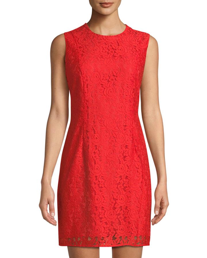 Sleeveless Tailored Lace