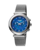 Women's 36mm Stainless Steel Day/date Watch With Bracelet,