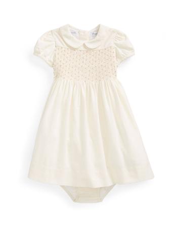 Pinwale Corduroy Shirred Dress W/ Bloomers