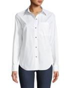 Button-front Blouse