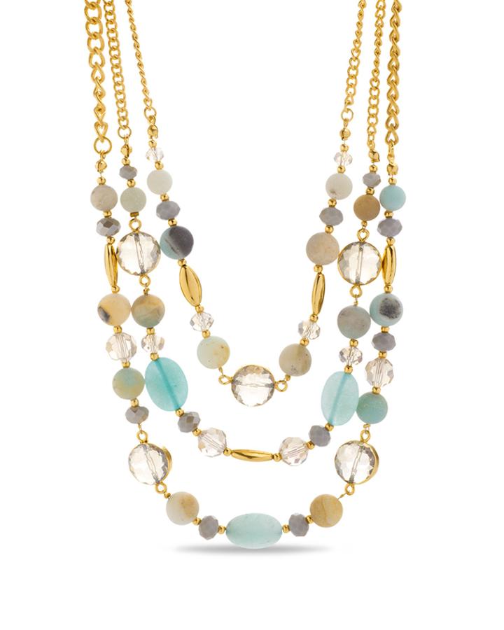 Layered Station Necklace