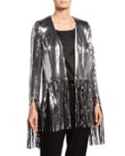 Stardust Fringed Sequined Jacket