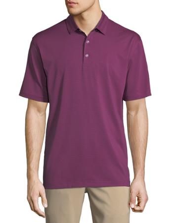 Fine-line Stretch-knit Polo