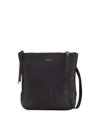 Holly Small Pebbled Leather Crossbody Bag