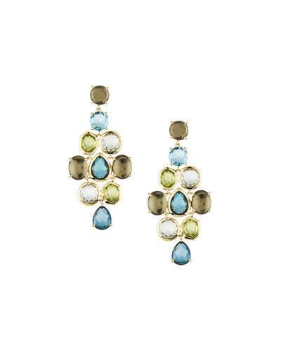 18k Rock Candy® Gelato Chandelier Earrings In Tartan