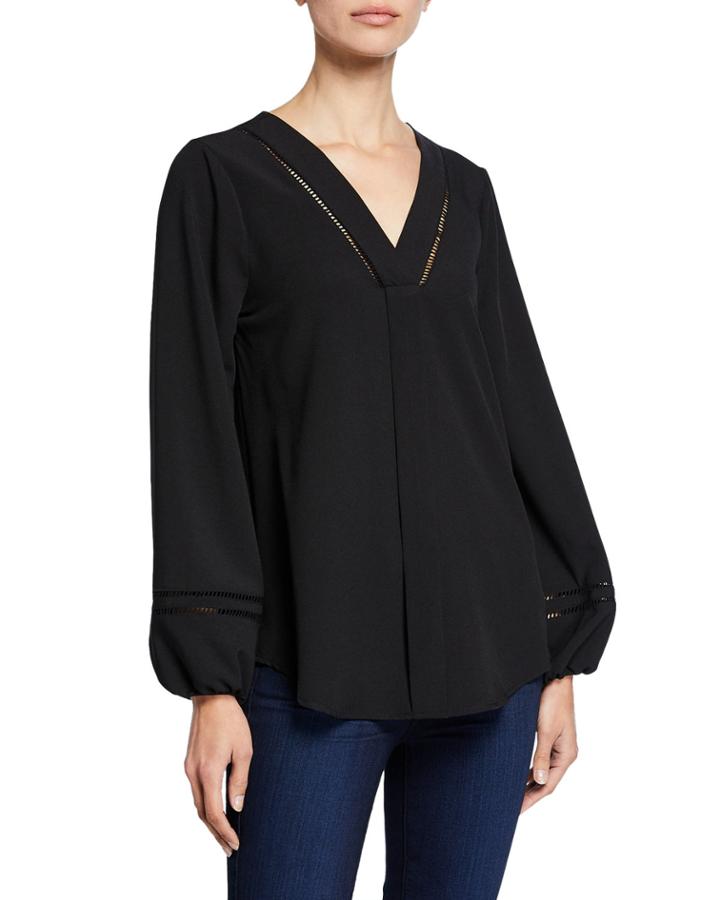 Ladder-stitch Inverted Pleat Tunic
