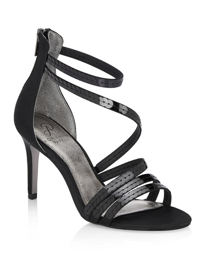 Alexi Sequin Cocktail Strappy