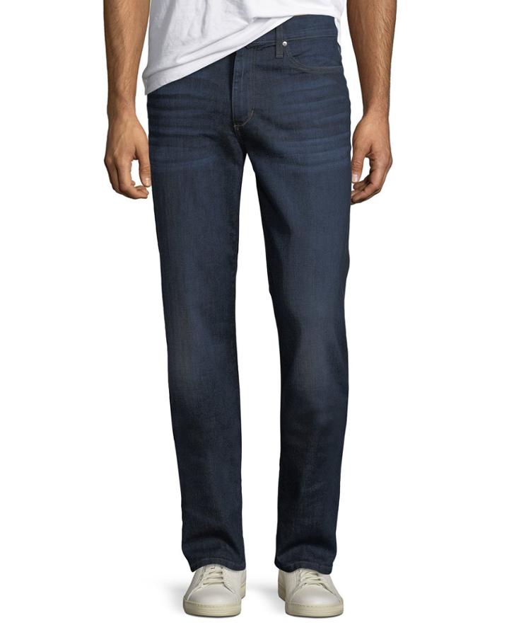 Men's Brixton Slim-straight Jeans, Dark Blue