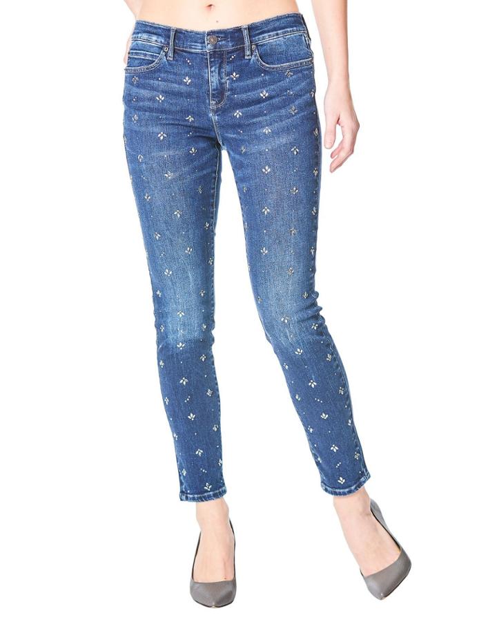 Ellis Mid-rise Embroidered