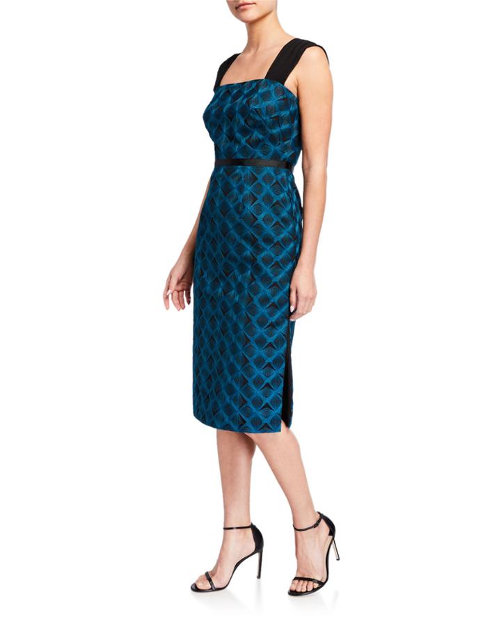 Allover Geometric Lace