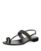 Tracks Flat Chain/suede
