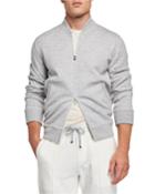 Men's Zip-front Cashmere/cotton