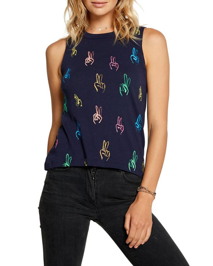 Peace Fingers Print