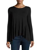 High-low Long-sleeve Tee