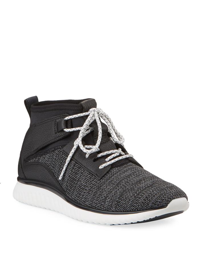 Men's Knit High-top Runner