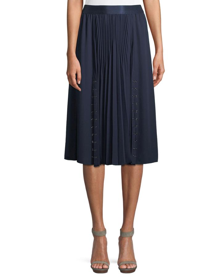 Edith Pleated Crepe