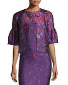 Hania Floral Jacquard Jacket