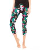 Mid-rise Floral Printed Performance
