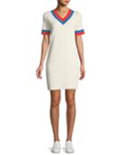 The Serena V-neck Cashmere Dress