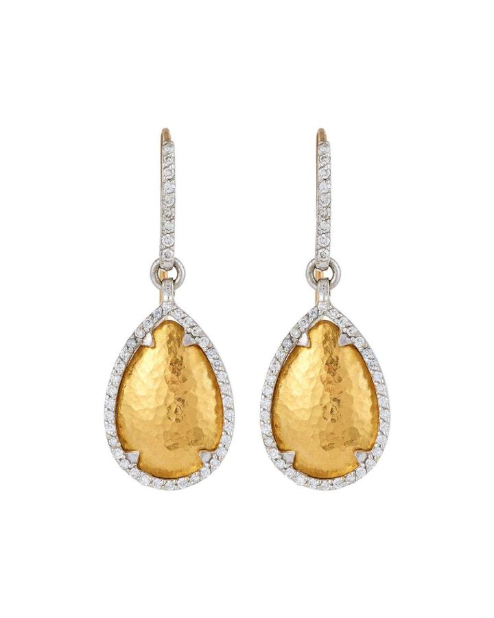 Elements Diamond Teardrop Earrings