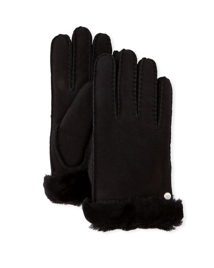 Reverse-stitch Sheepskin Gloves
